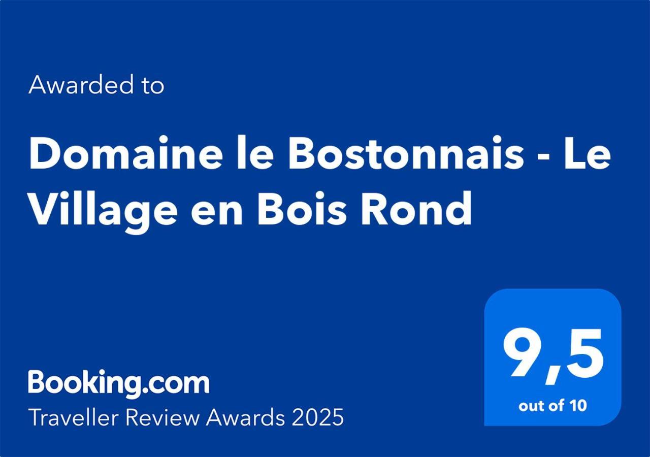 Domaine Le Bostonnais - Le Village En Bois Rond La Tuque Exterior foto